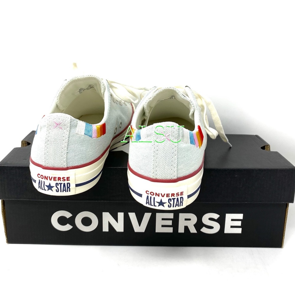 Converse Ctas Canvas Low Top Blue Tint Multi Women - Picture 6 of 11